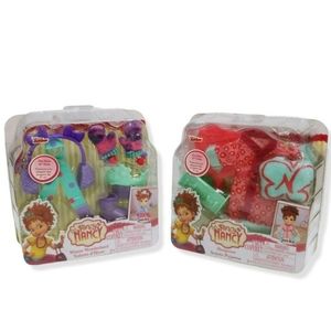 Fancy Nancy Lot of 2 Doll Clothing For 10" Dolls Sleepover Winter Wonderland New